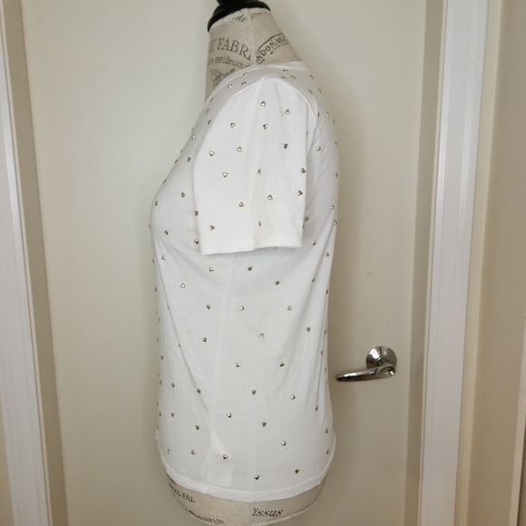 Michael Kors white cotton tshirt - Picture 3 of 10